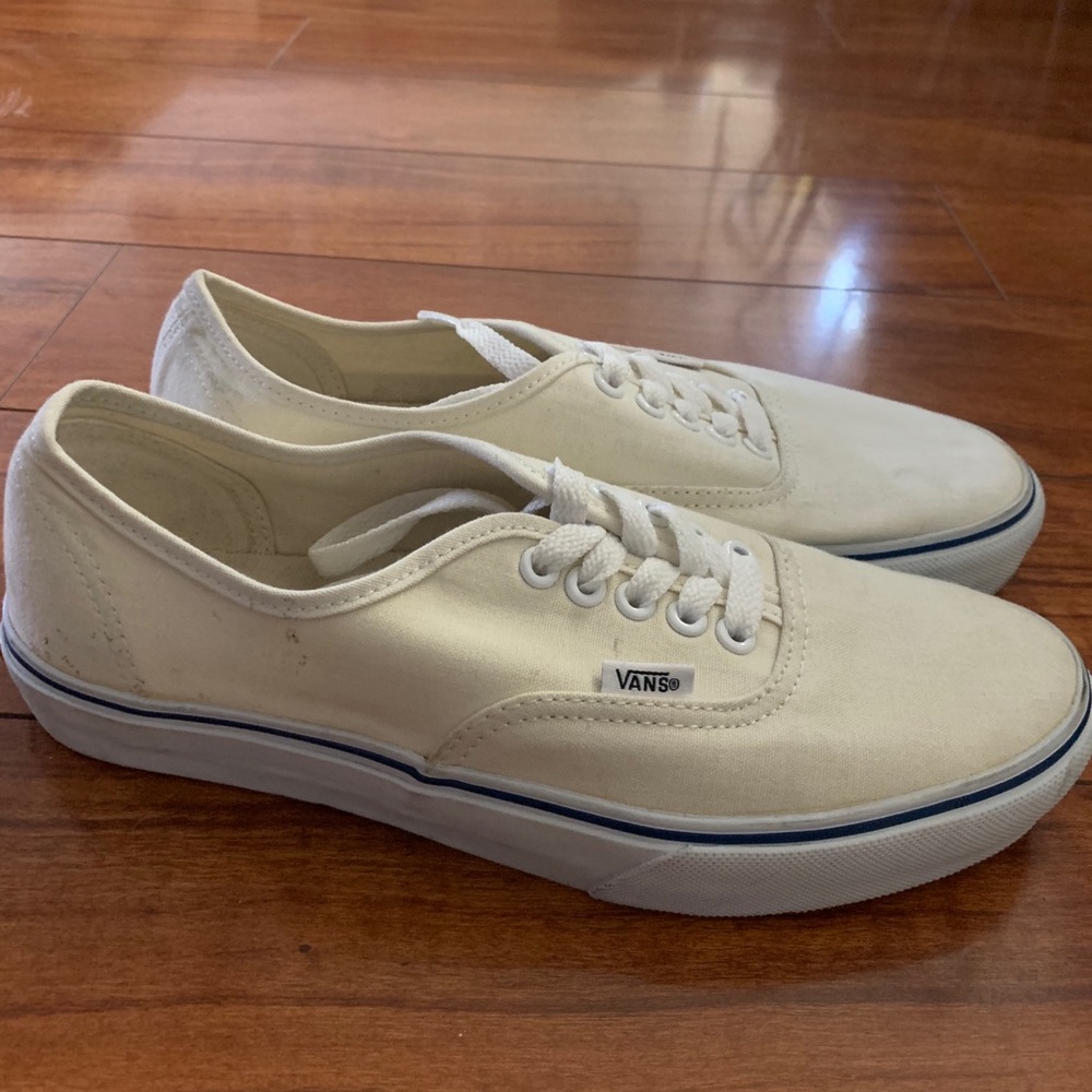 Pastel Yellow Vans